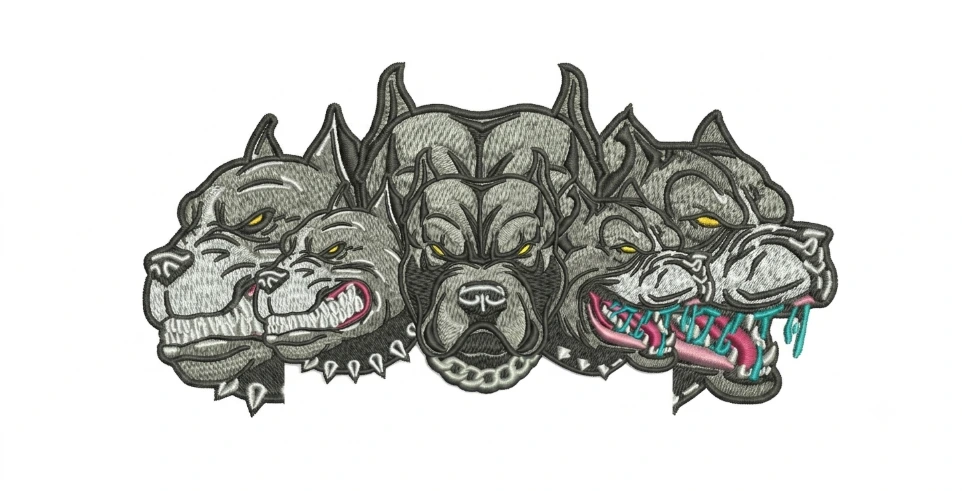 3D Puff Embroidery Digitizing Sample