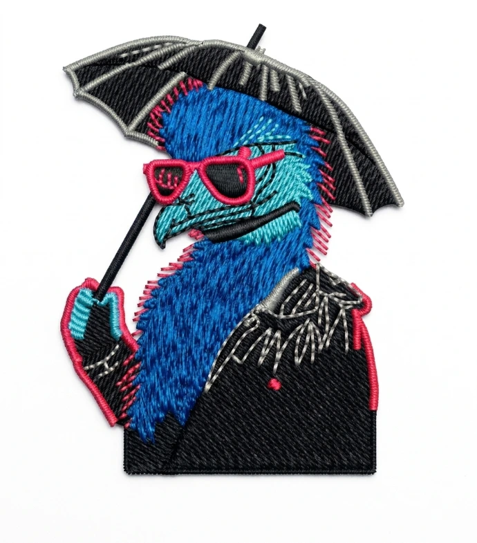 Custom Embroidery Patch Digitizing