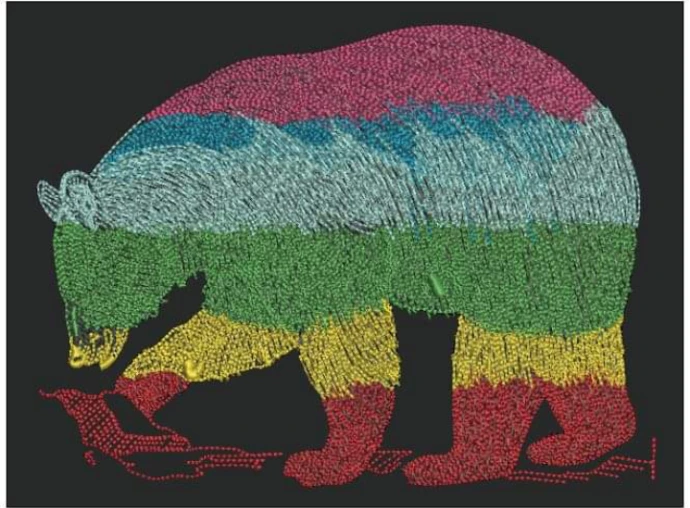 Applique Embroidery Digitizing Sample